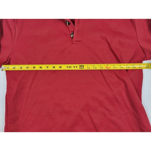 Coofandy Pullover Mens XL Red Sweater - Picture 6 of 6